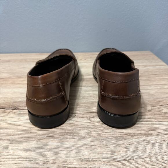 Nunn Bush Men’s Brown Leather Penny Loafers Size 12M - Picture 7 of 7